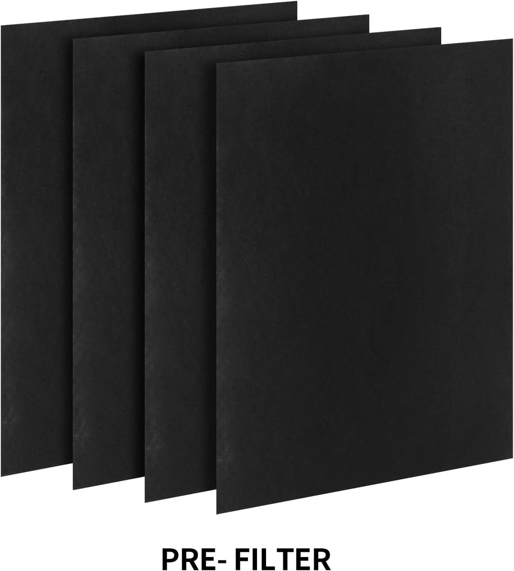 Filter Set, Compatible with Air220, Air320, 2609A, 2768A Air Purifier, 2 HEPA Filters, 1 Carbon Filter, 4 Prefilter K1500