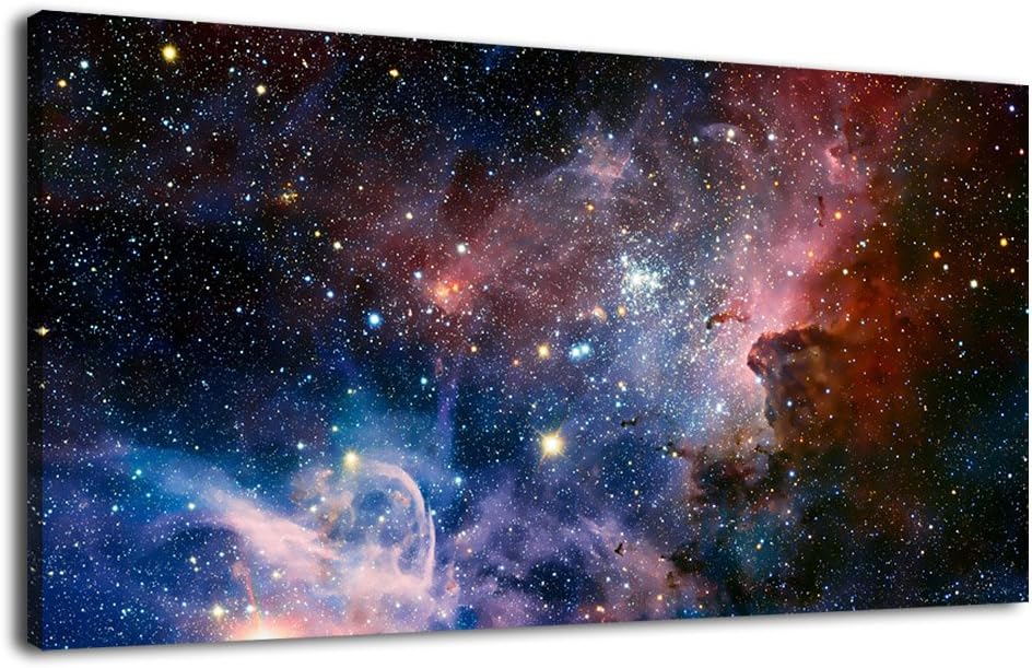 Framed Abstract Canvas Wall Art 20 x 40 N36315