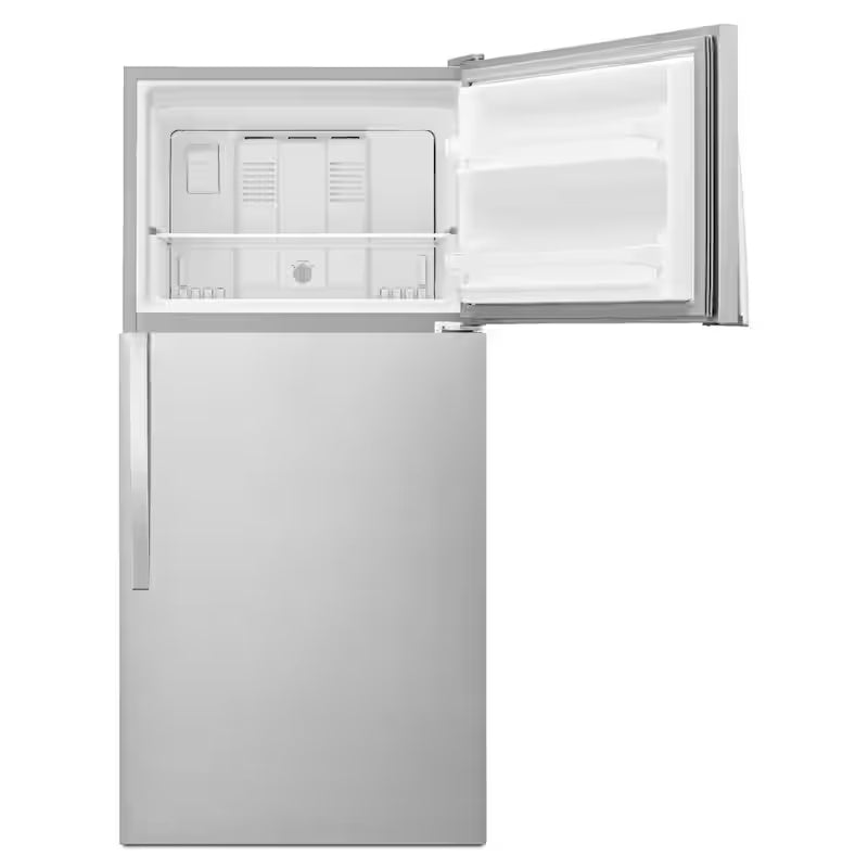 30 in. 18.3 cu. ft. Top Freezer Refrigerator Stainless Steel J814626