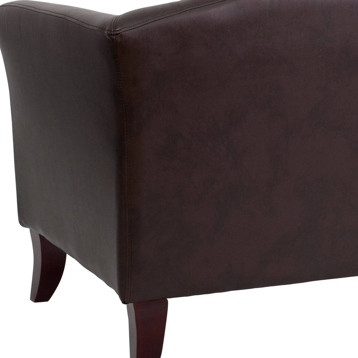 Brown Leather Chair J7498