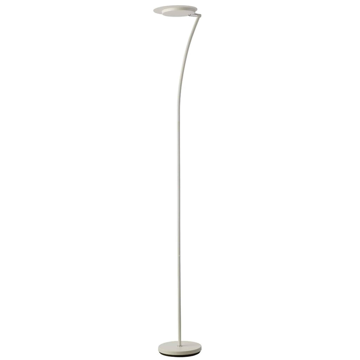 Matte White LED Torchier B1408