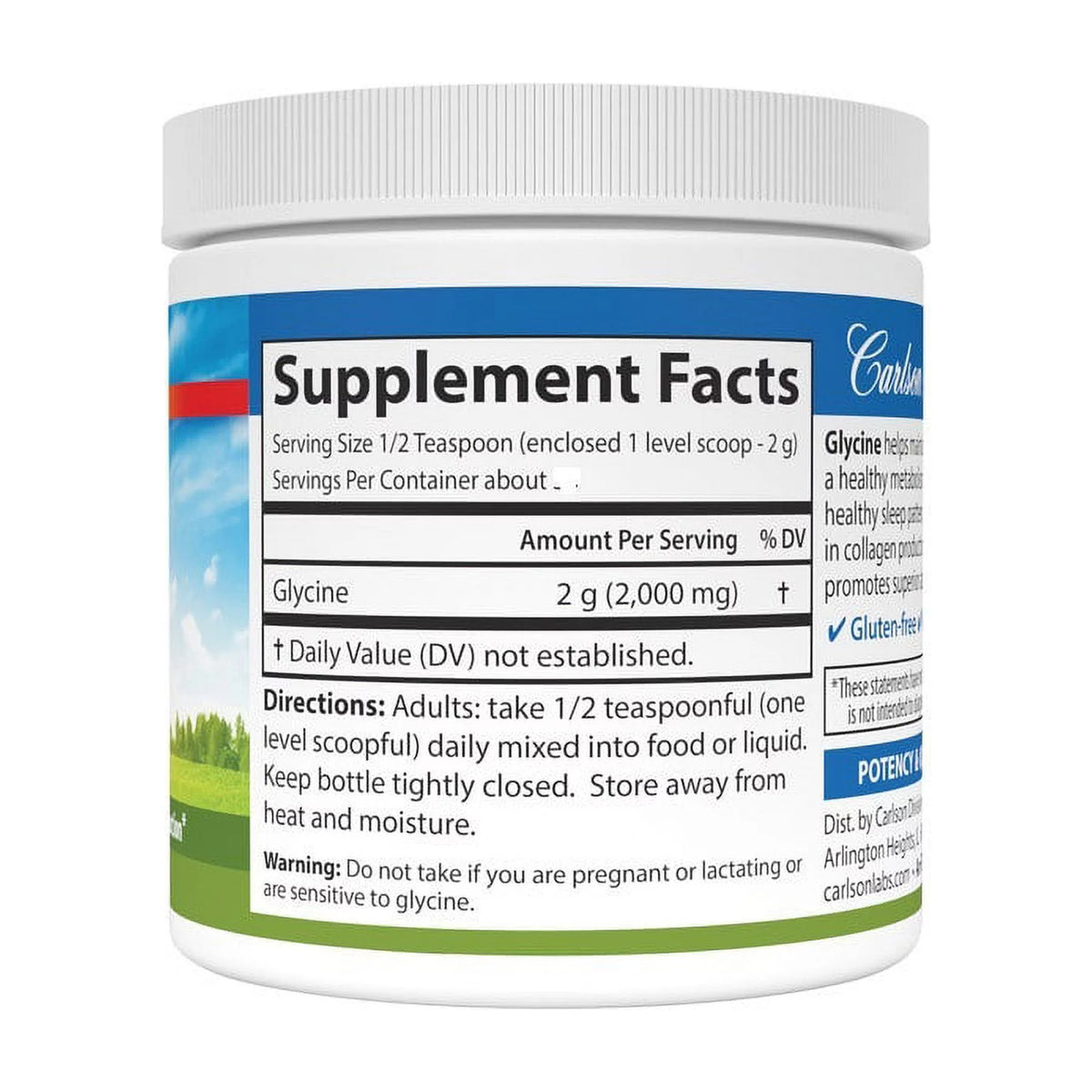 Glycine Powder 500 grams N9063