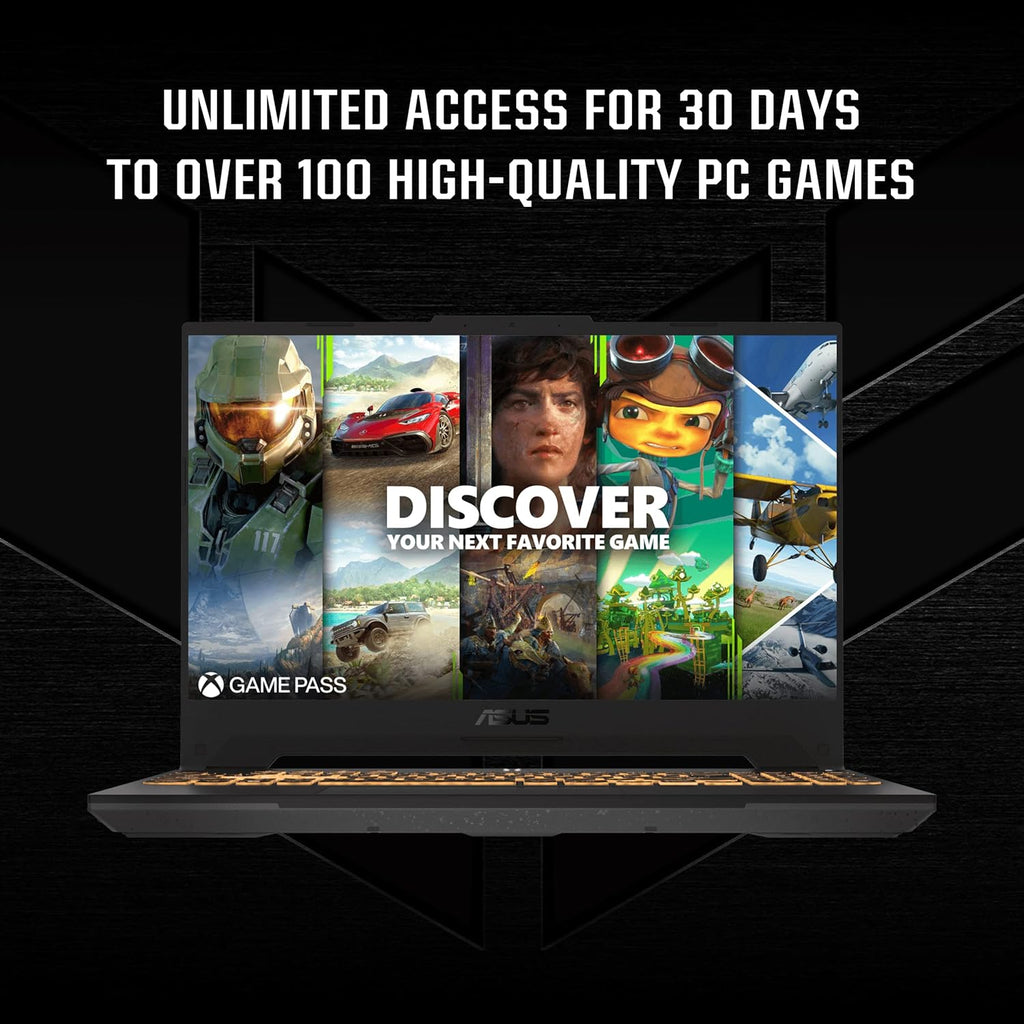 15.6-inch 144Hz Gaming Laptop, Intel Core i5-10300H, GeForce GTX 1650, 8GB DDR4 RAM, 512GB PCIe SSD, Windows 11 Home F146868