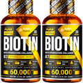 Biotin & Collagen 60,000mcg Hair Growth Liquid Drops, 4 Fl Oz C914