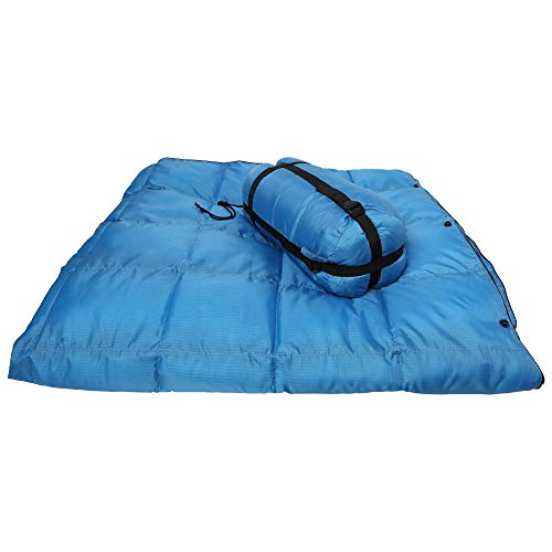 Arctic Blue Water Resistant Adventure Blanket with Compression Sack U39053