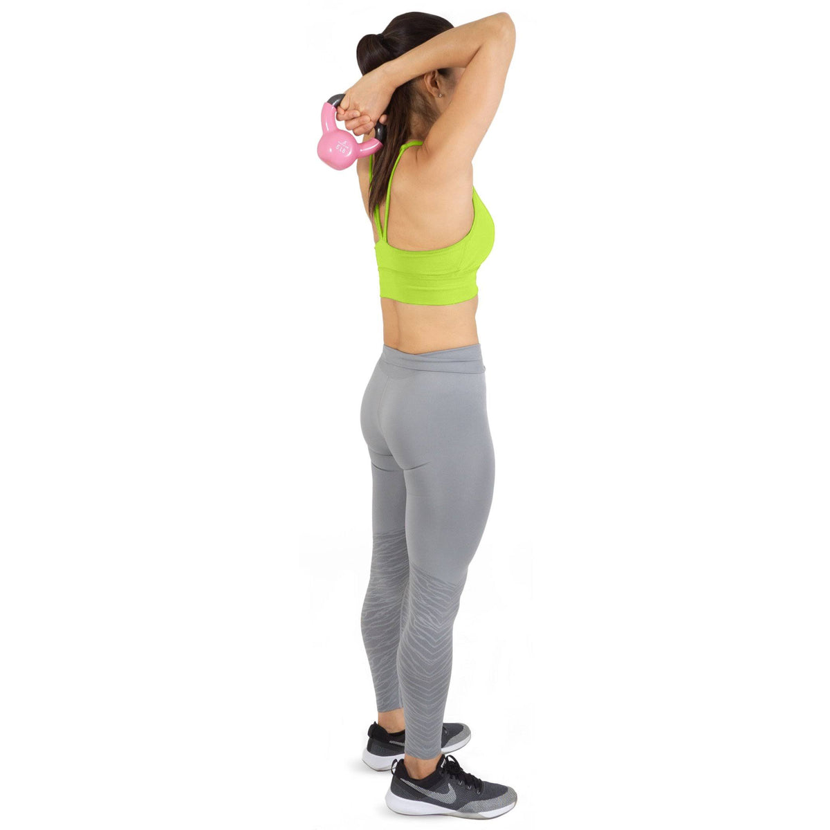 45 lb Vinyl Coated Cast Iron Kettlebells G671705