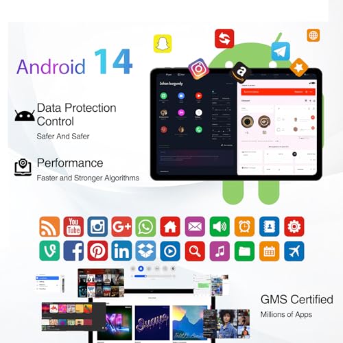 11 Inch 2.4K Display 16GB RAM 256GB ROM 8580mAh Battery Octa Core Dual SIM 4G Blue Tablet Q51922