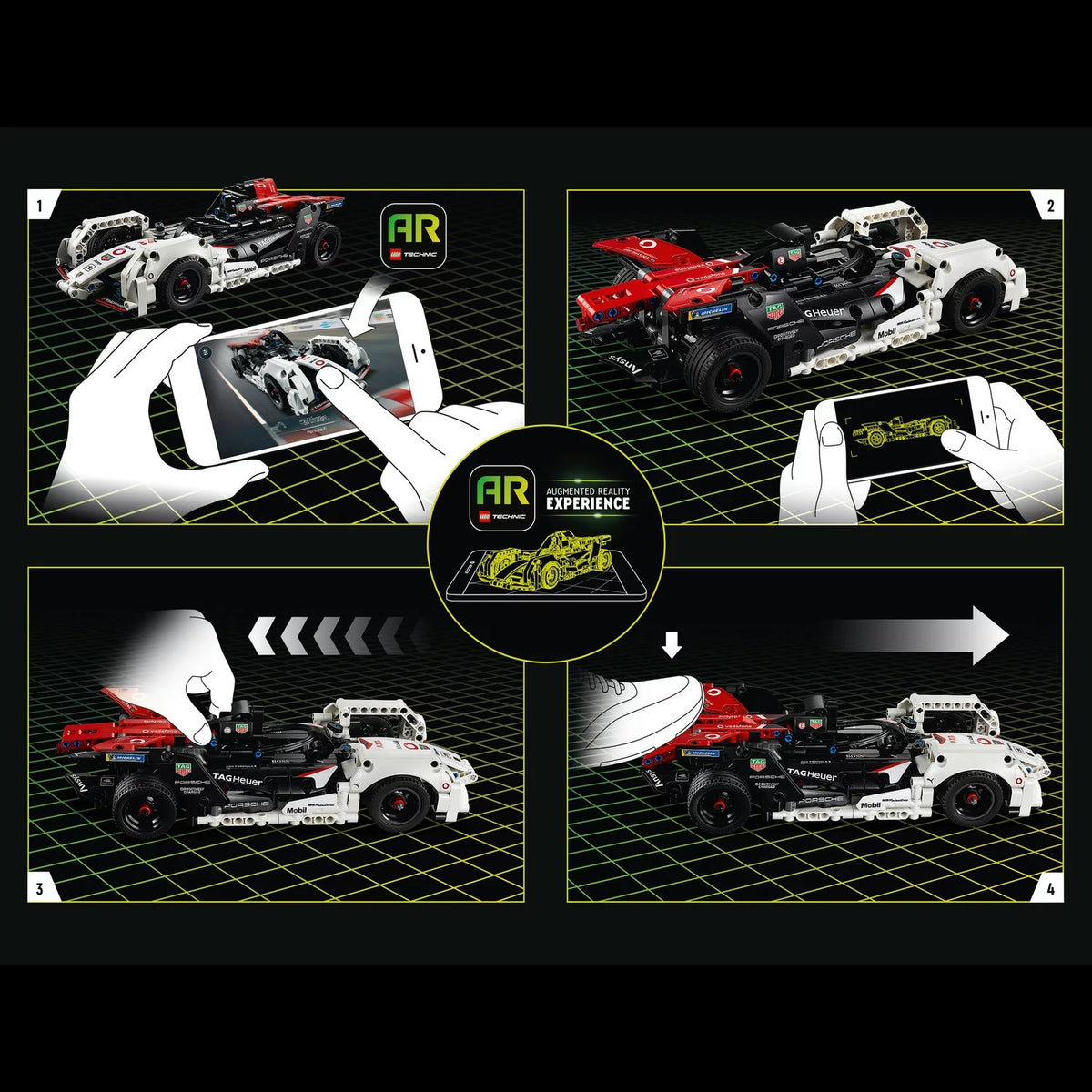 Pull Back Toy Racing Car Model Building Kit H325