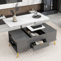 Double Lift Top Coffee Table with 4 Drawers G90996