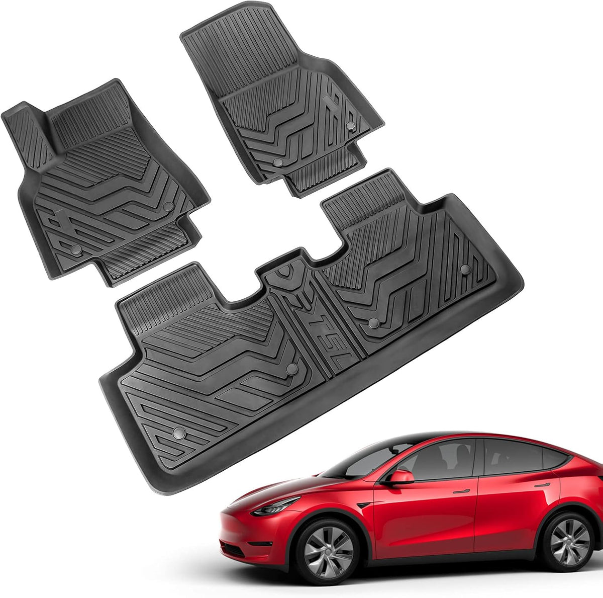 Tesla Model Y Trunk Mat Floor Mats Cargo Liner D1509