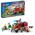 Fire Engine Toy Set with Land and Air Drones R7016