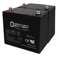 12V 55Ah Battery 2 Pack I7409