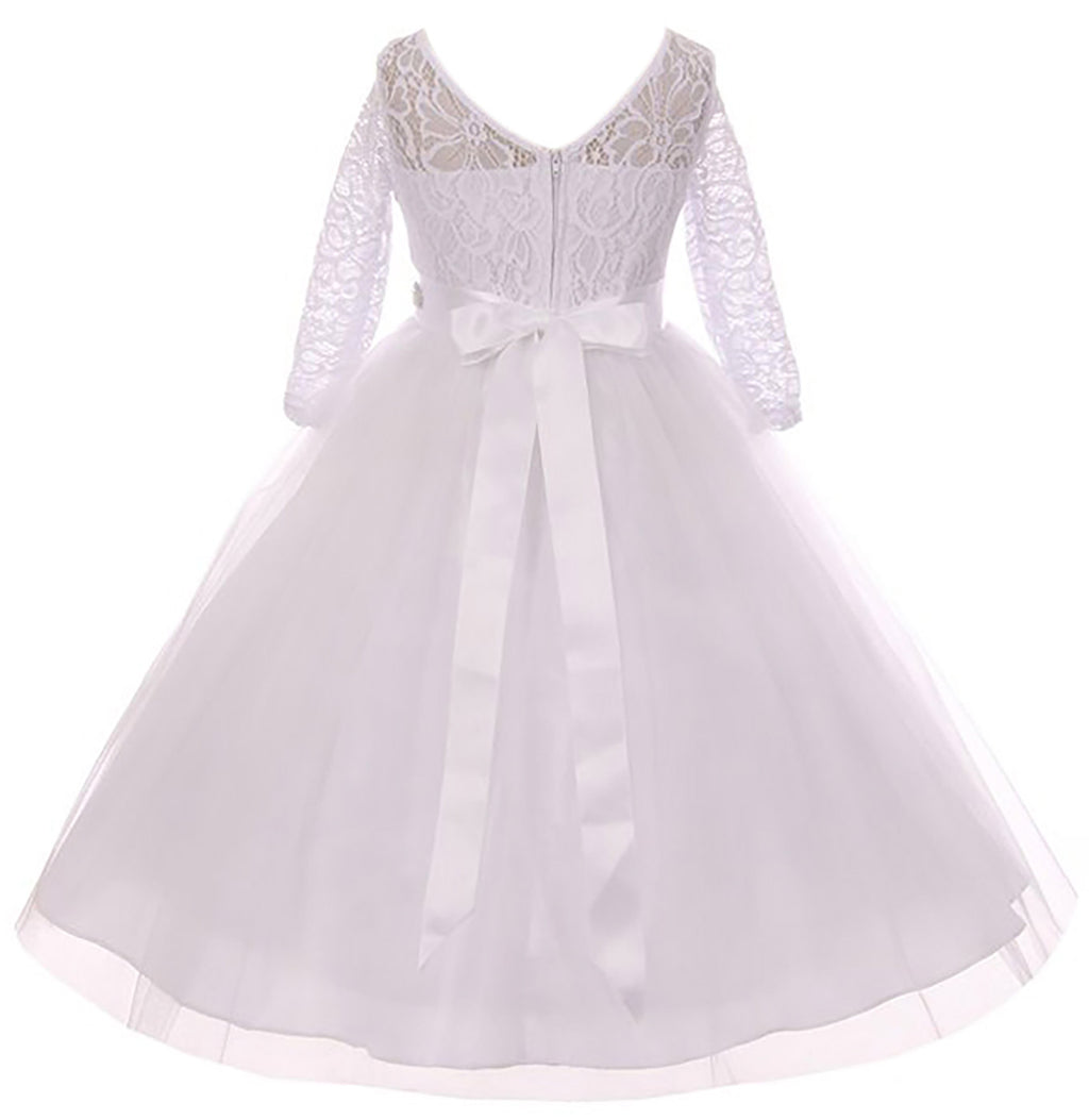 White 8 Bridesmaid Party Girl Dress G69110