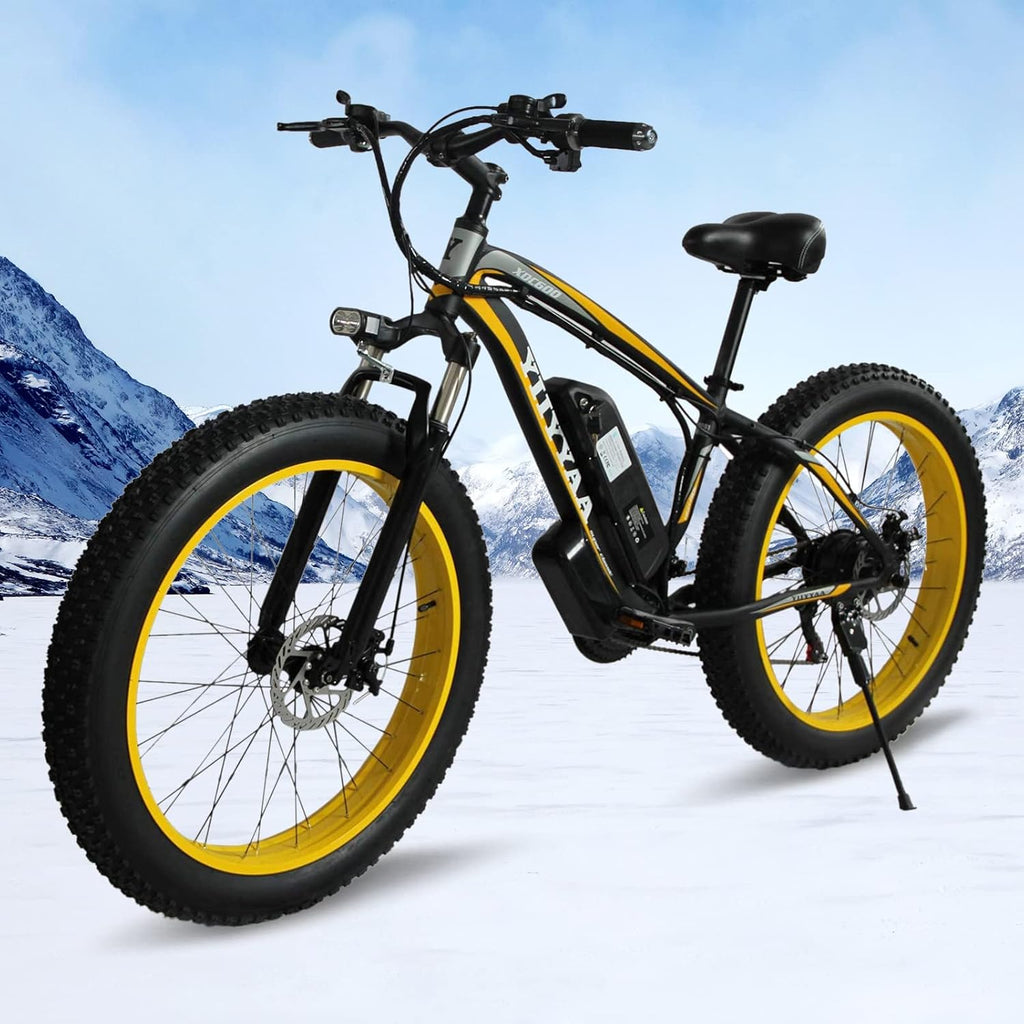 26" 500W Fat Tire Electric Mountain Bike with Removable 36V/10Ah Lithium Battery G165884