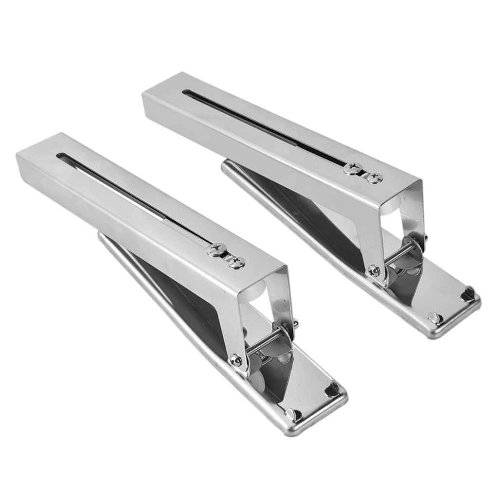 Stainless Steel Microwave Oven Bracket Wall Mount Rack Shelf, 1 pair B5500