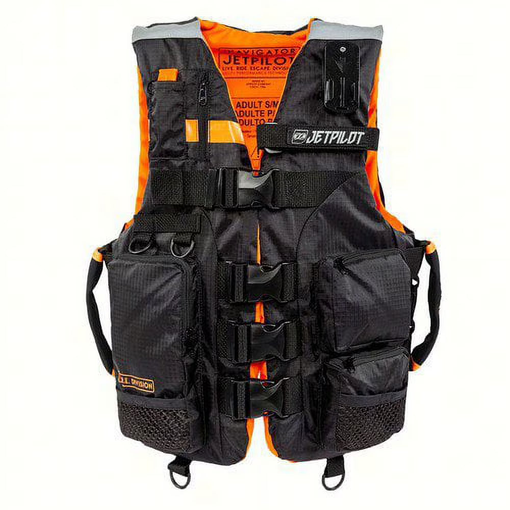 Black Nylon Lifejacket Lifevest P129
