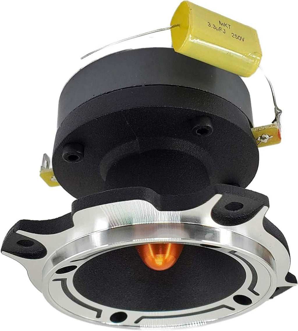 2400 Watts 4-Ohms Titanium Super Tweeter Loud Speaker with Aluminum Frame Pack of 2 N6741