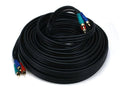 50ft 22AWG 3-RCA Component Video Coaxial Cable Black O911165