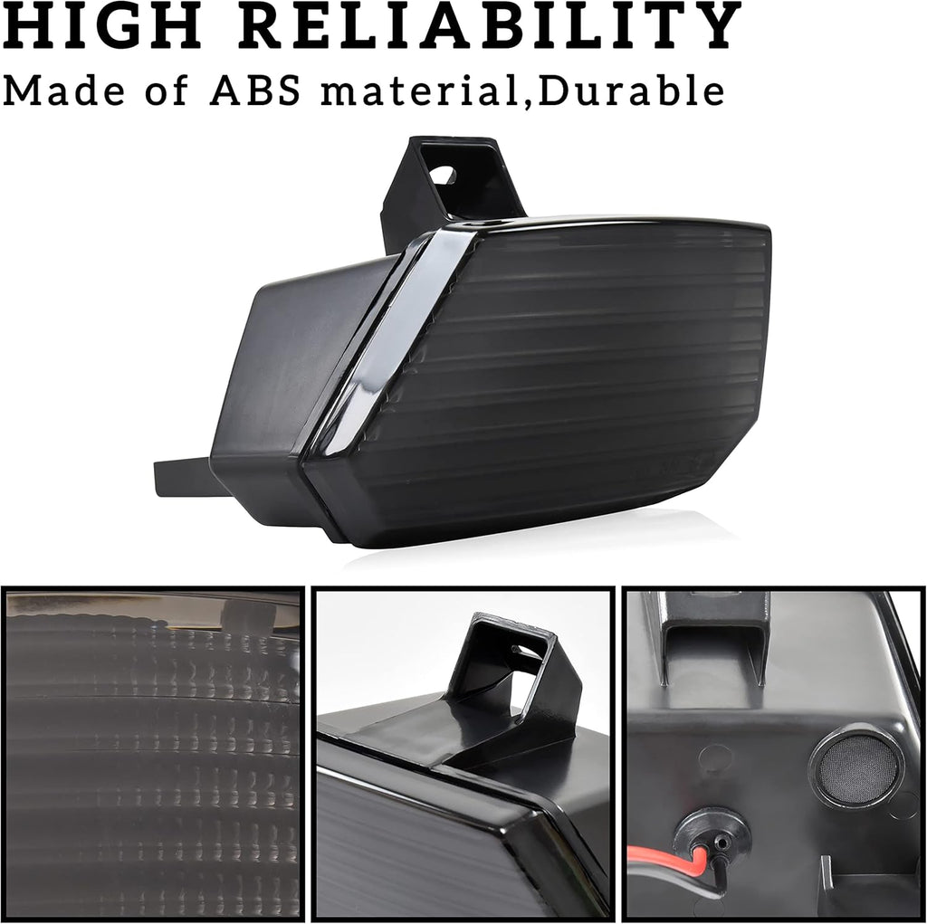 Smoked Black LED Tail Light Assembly H112821