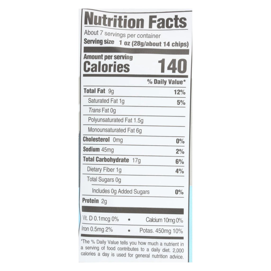 Kettle Cooked Potato Chips, 60% Lower Sodium - Case of 12 - 6.5 OZ O6658