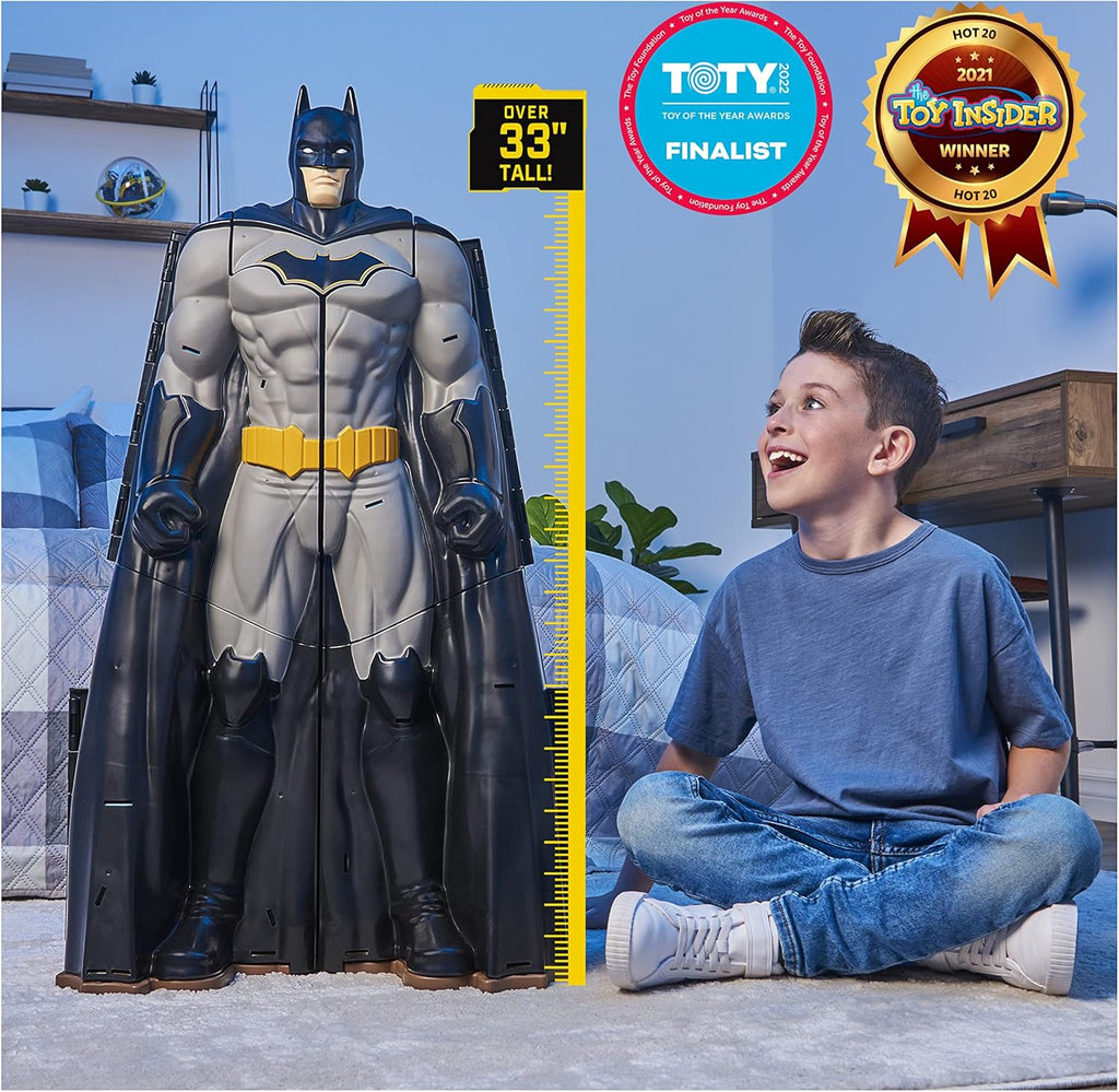 Batman Bat-Tech Batcave Giant Transforming Playset with 4” Batman Figure U6097