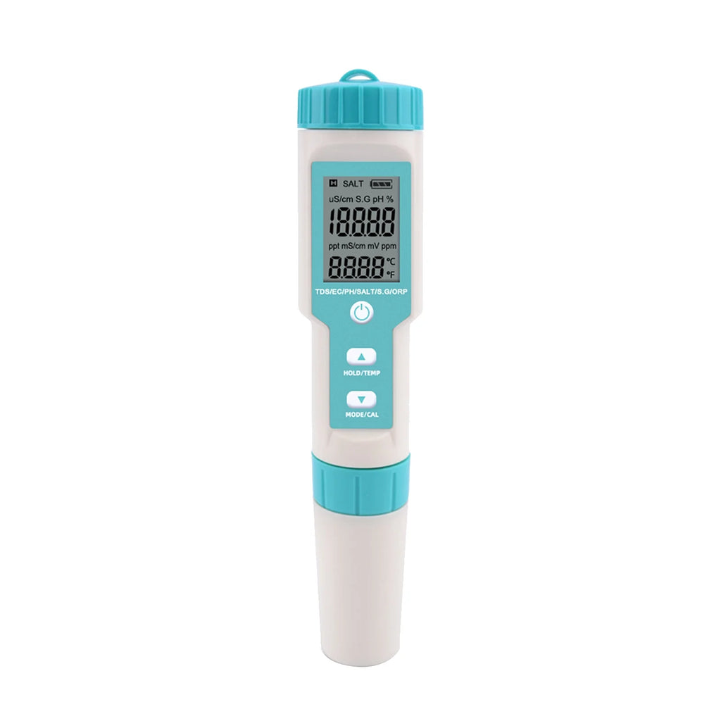 Salinity Monitor, 7 In 1 Pocket Water Quality Tester L693