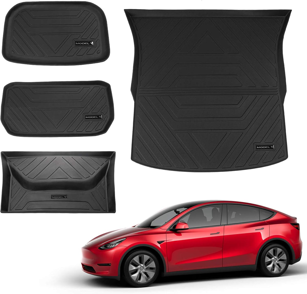 Tesla Model Y Trunk Mat Floor Mats Cargo Liner D1509