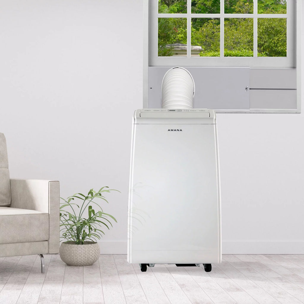 8000 BTU Portable Air Conditioner/Dehumidifier, White D898