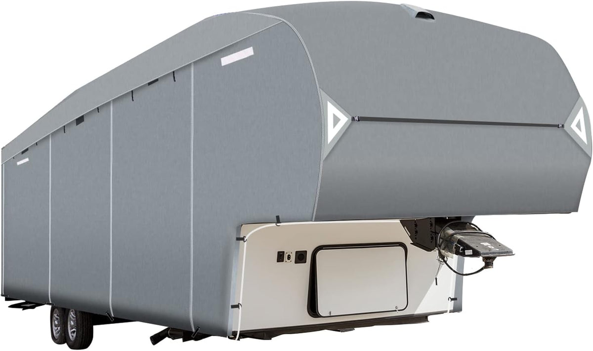 5th Wheel RV Cover with Air Vent Design C7448