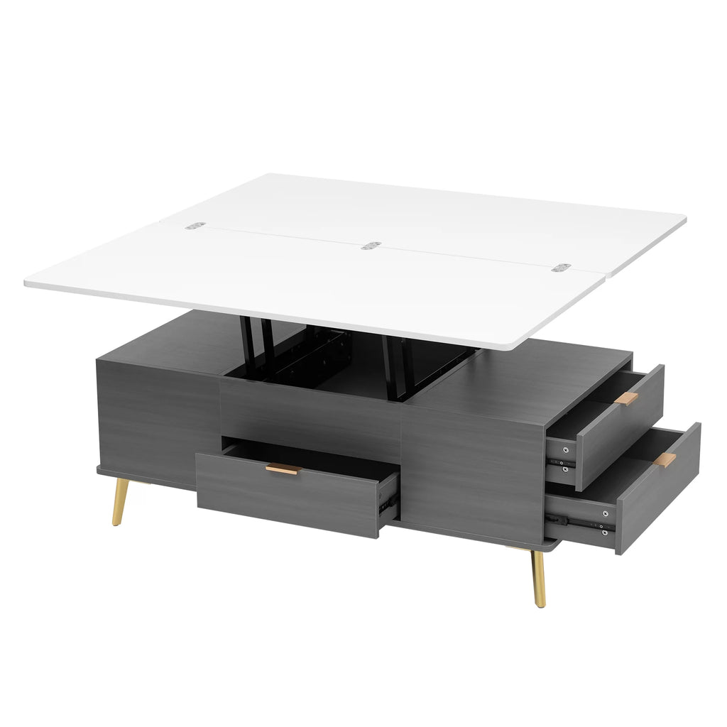 Double Lift Top Coffee Table with 4 Drawers G90996