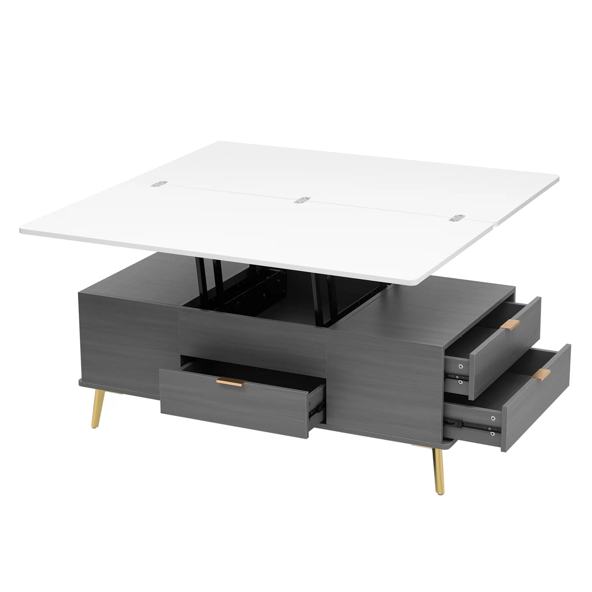 Double Lift Top Coffee Table with 4 Drawers G90996