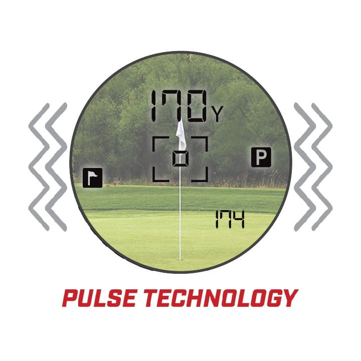 Golf Laser Rangefinder with Pulse Confirmation T175666