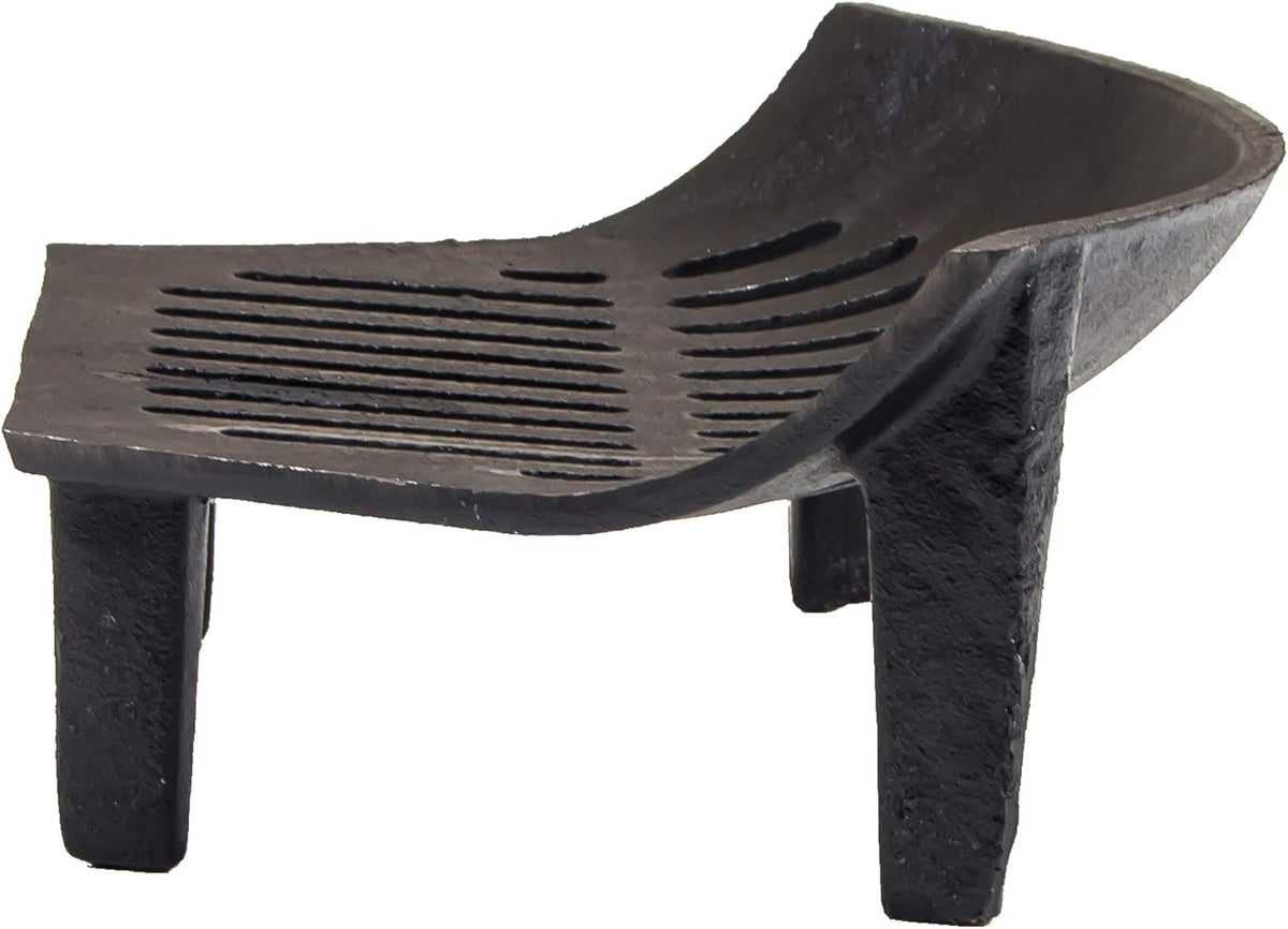 Black 18-Inch Cast Iron Fire Grate P4186