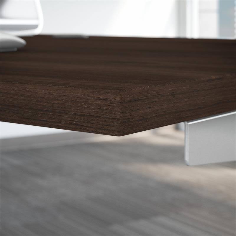 Electric Height Adjustable Standing Desk in Black Walnut G872
