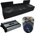 Dual 12 Sub Box Enclosure & Amp E36810
