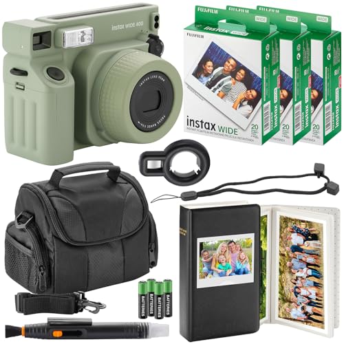 Instant Camera + Camera Case + Batteries + Photo Album W889