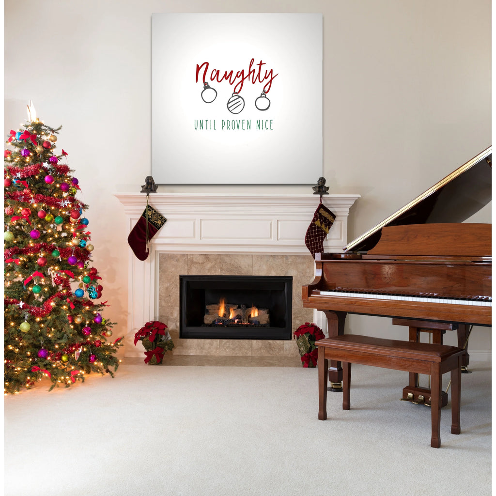 Naughty Gallery Wrapped Canvas 10x10 A84685