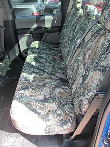 Waterproof Fabric Front and Rear Seat Cover Set E980630