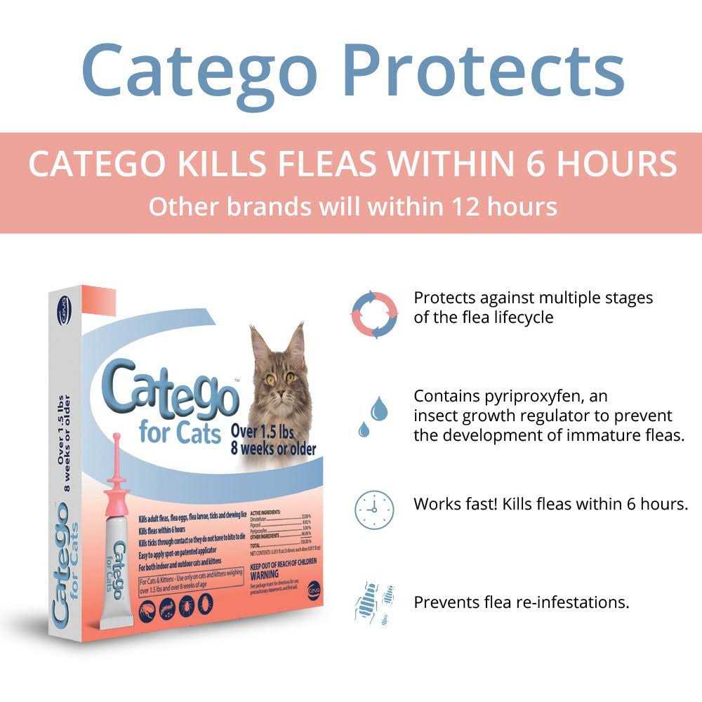 Flea & Tick Treatment for Cats K825