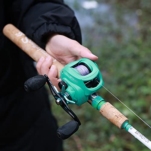 2-Piece 5-Foot 6-Inch Graphite & Fiberglass Fishing Rod and Reel Combo G910017