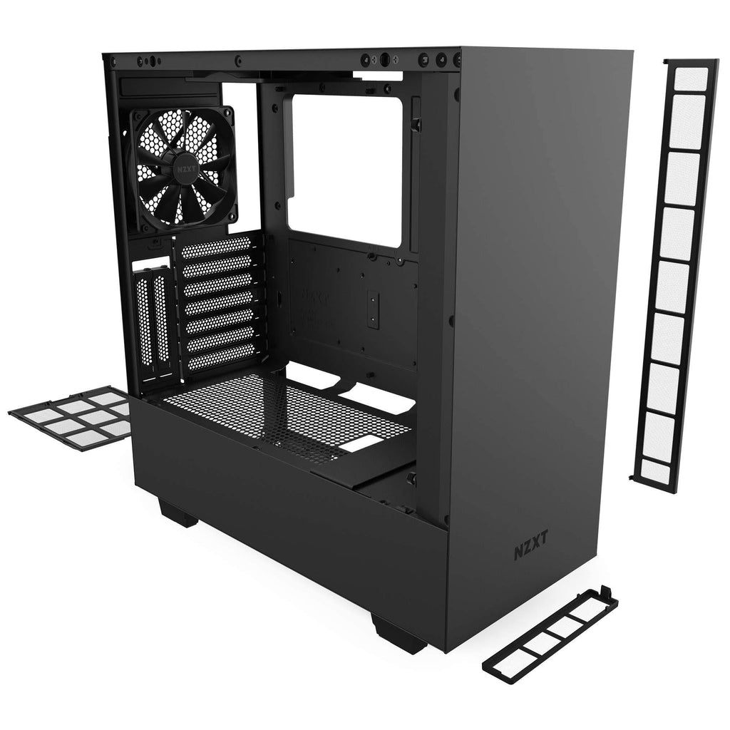 Matte Black Mid-Tower Case Q6774