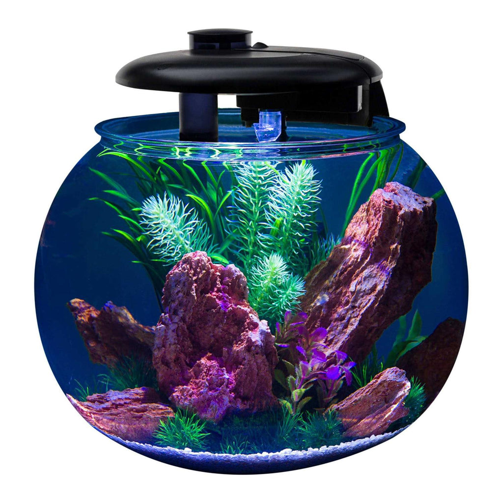 14 Gallon Polycarbonate Bowl-Shaped Aquarium V7757