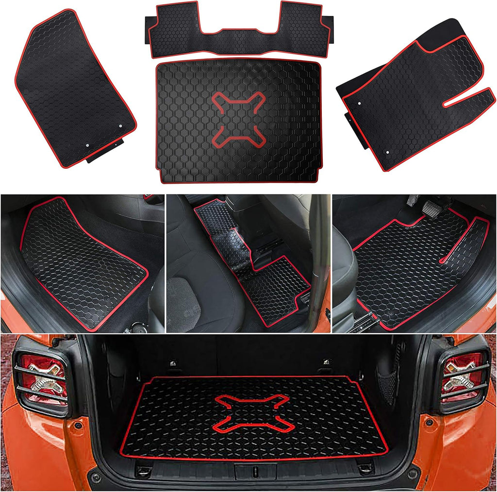 Rubber Floor Mats & Cargo Liners Set A64385