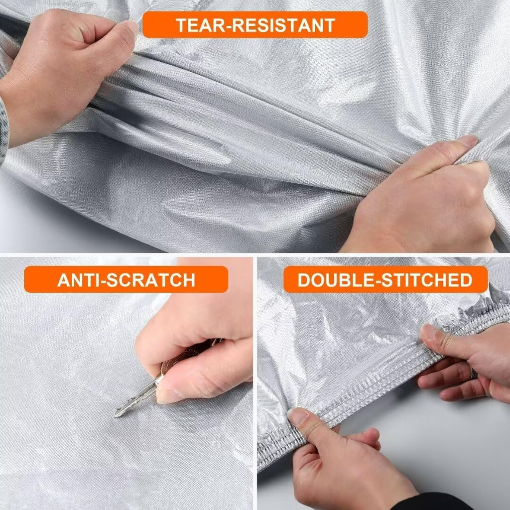Silver Waterproof Car Cover for Jeep Wrangler 4 Door Z229