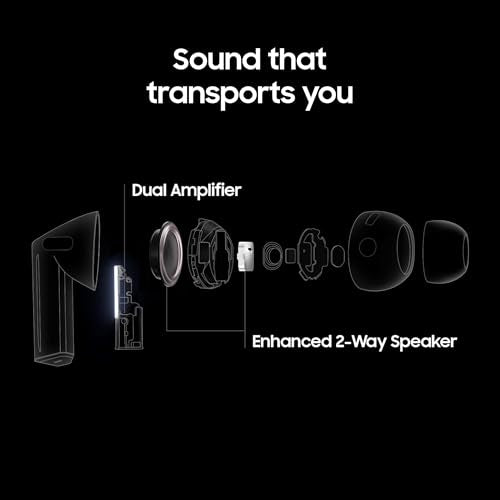 Silver Noise Cancelling Bluetooth Earbuds G607