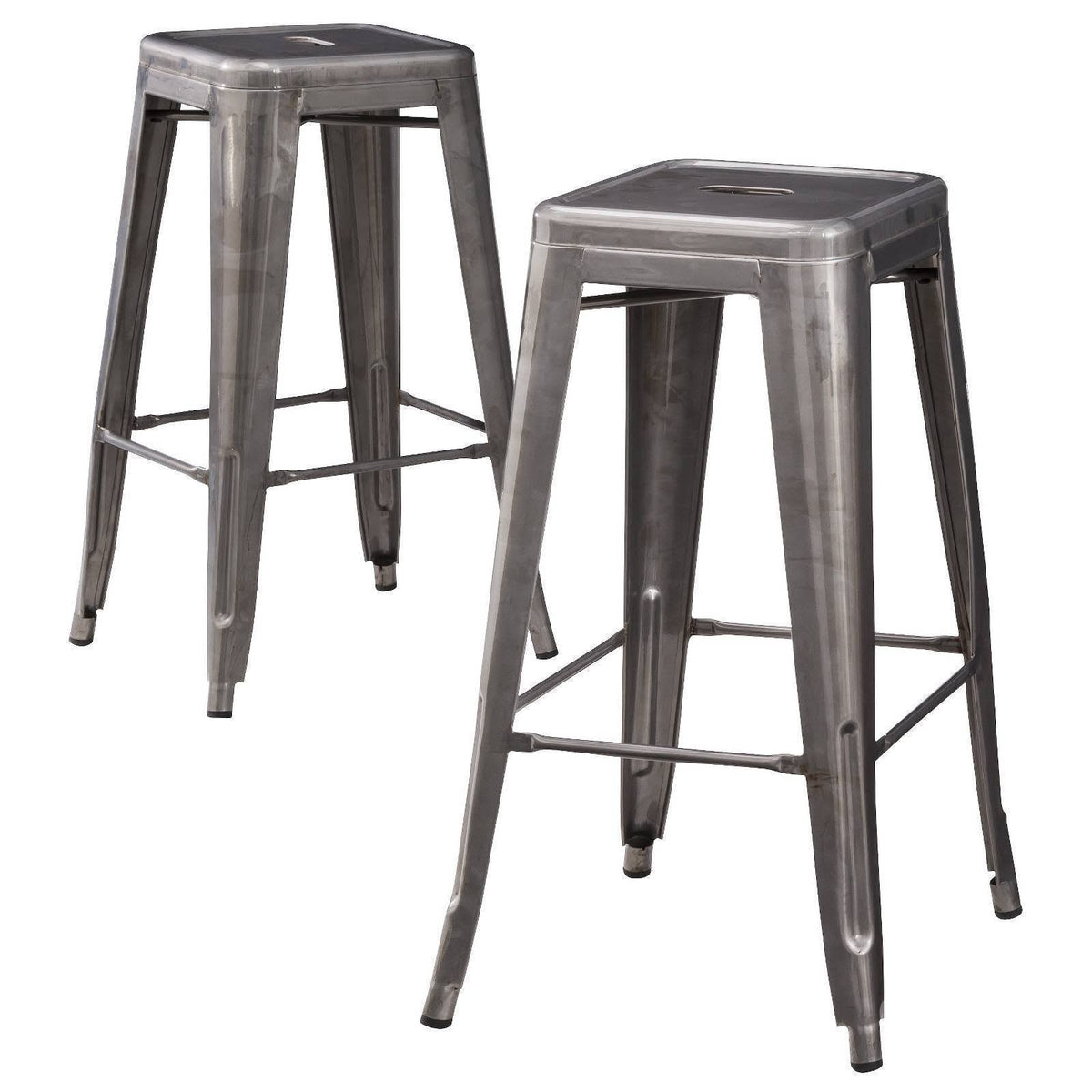 Metal Bar Stool Set of 2 B443923