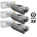 Black Laser Toner Cartridges Set of 3 O300944