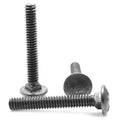 5/8 inch-11 x 4 1/2 inch Coarse Thread Carriage Bolt Low Carbon Steel Plain Finish T730