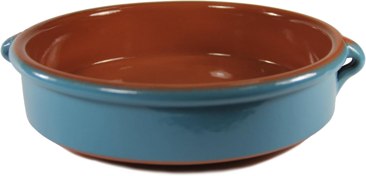 Blue Terra Cotta Cazuela - 9.5 Inch K855965