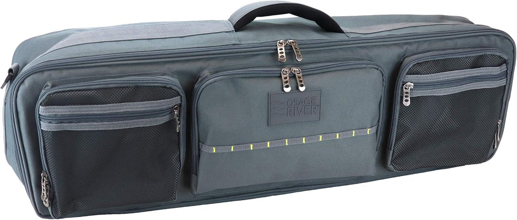 Fishing Rod and Gear Bag Case Holds up to 4 Fishing Rods H7867